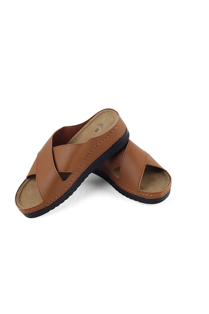Kadın Ortopedik Çapraz Bant Taba Terlik
