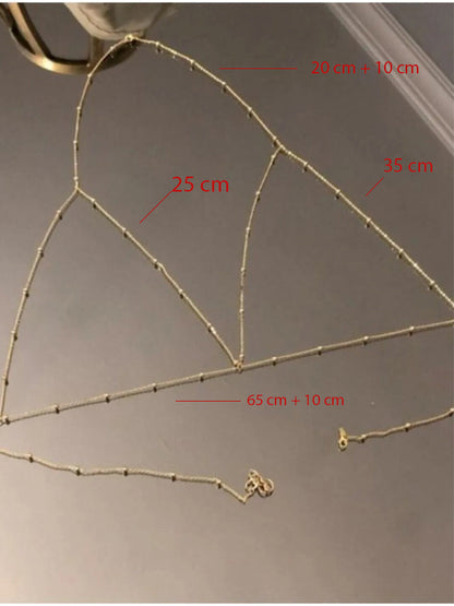 Gold Toplu Vücut Zinciri