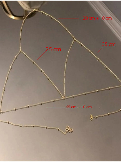 Gold Toplu Vücut Zinciri