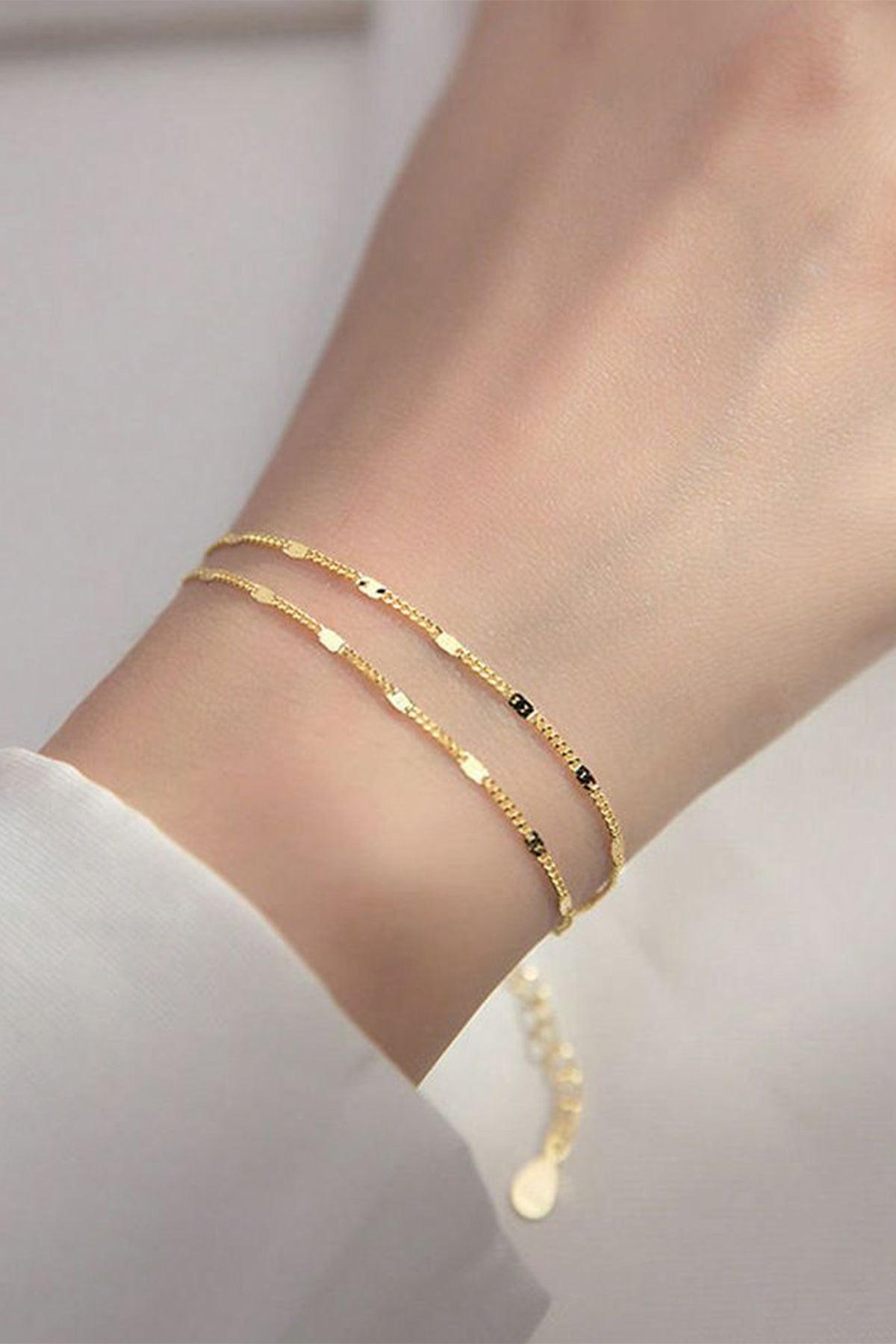 Kadın 2li Zincir Bileklik