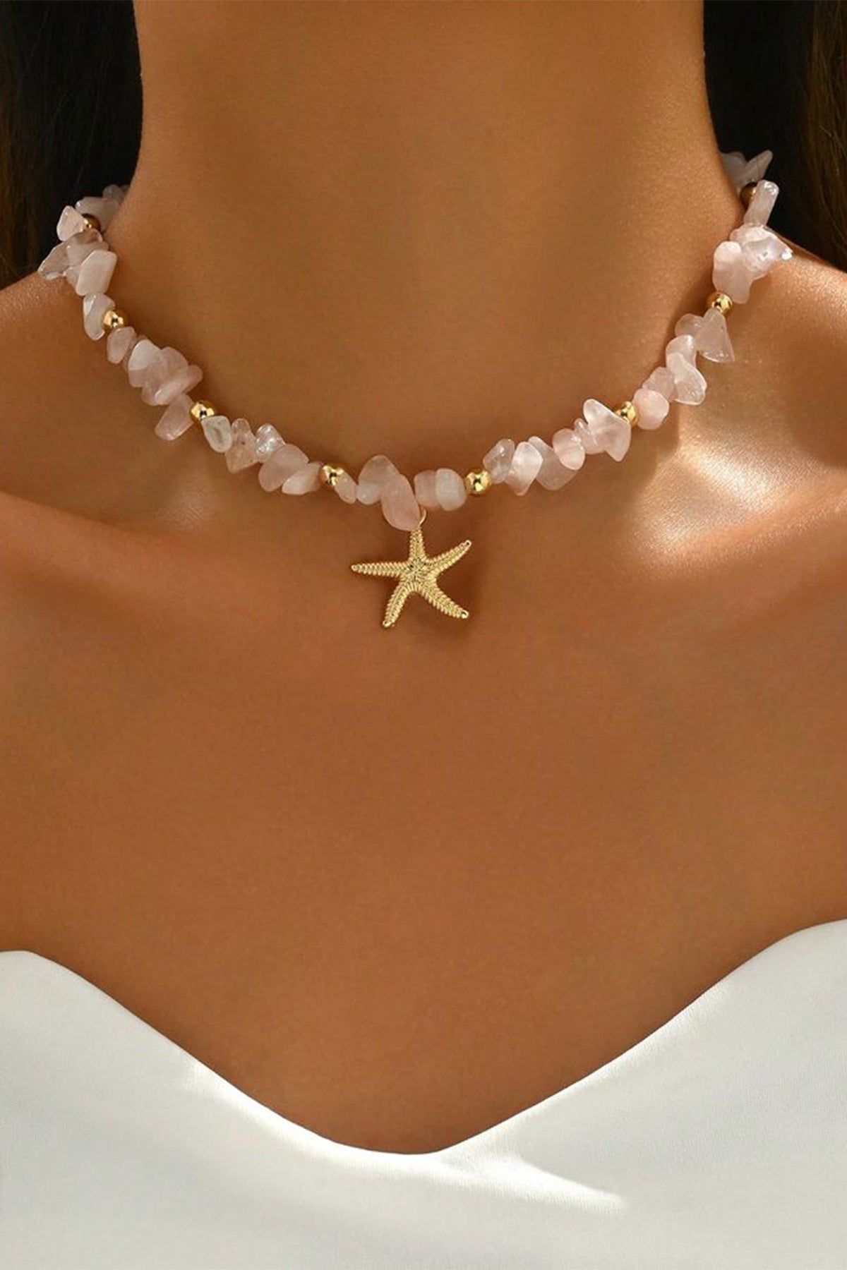 Kadın Doğal Taş Kolye