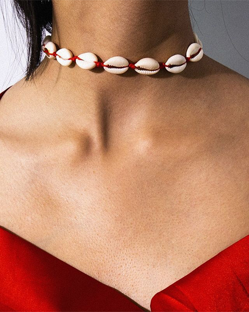 Kadın Deniz Kabuğu Kolye