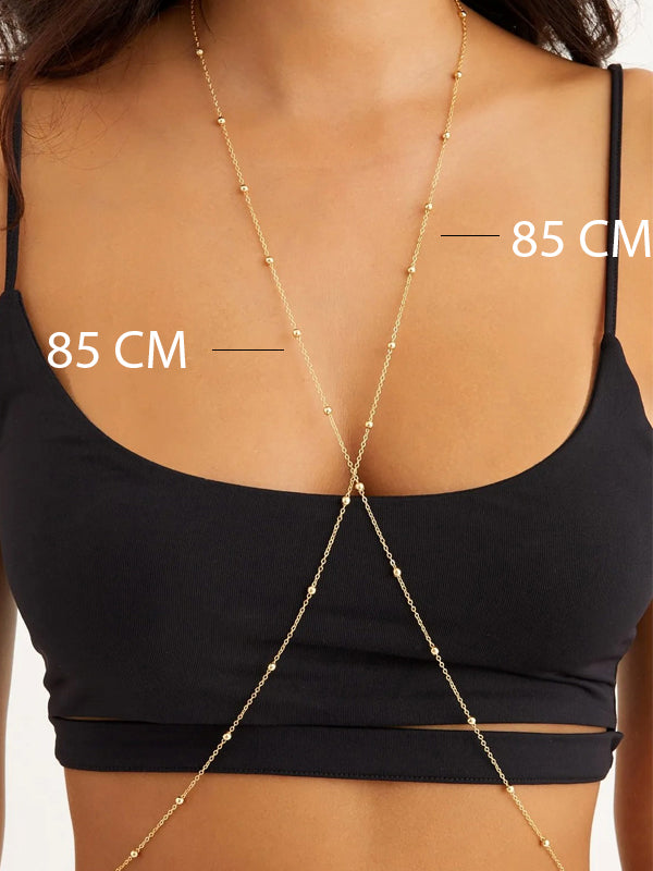 Gold Toplu Vücut Zinciri