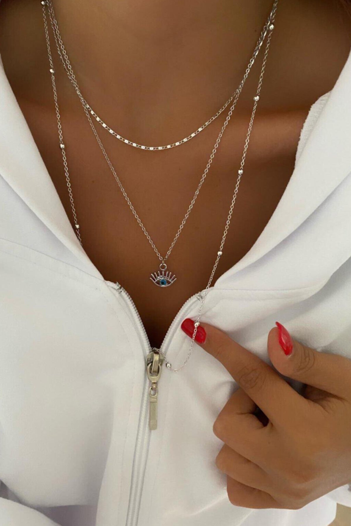 Kadın 3lü Set Kolye