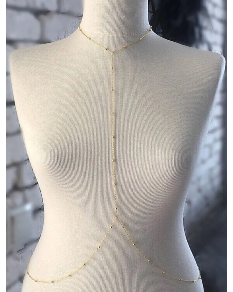 Gold Toplu Vücut Zinciri