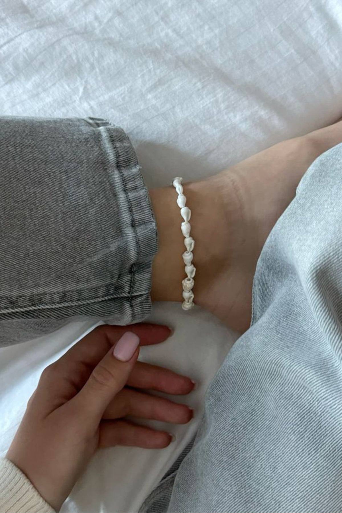 Kadın Deniz Kabuğu Halhal