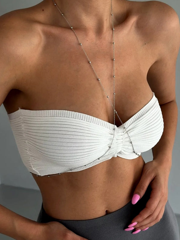 Gümüş Toplu Vücut Zinciri