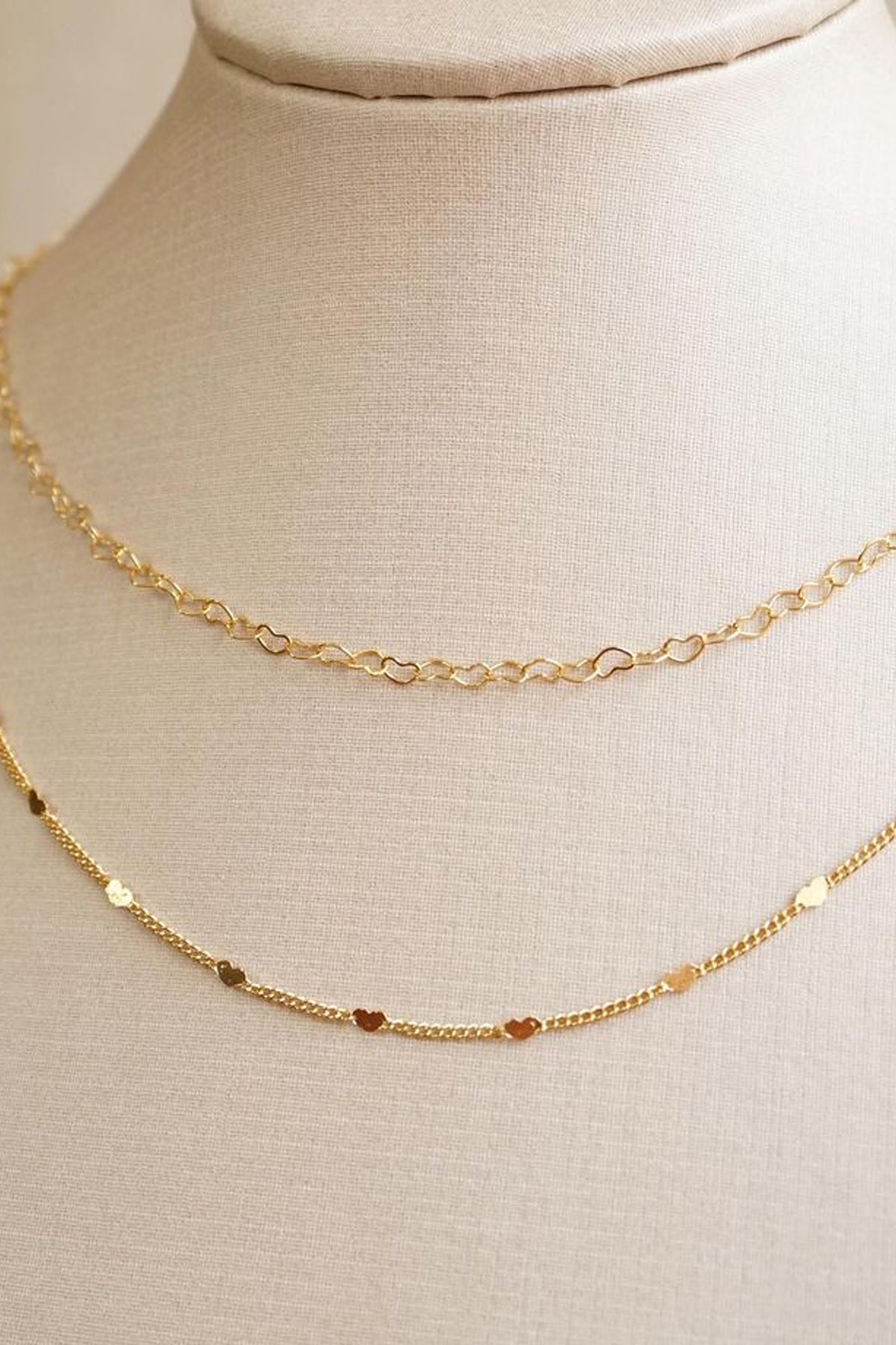 Kadın 2li Zincir Kolye