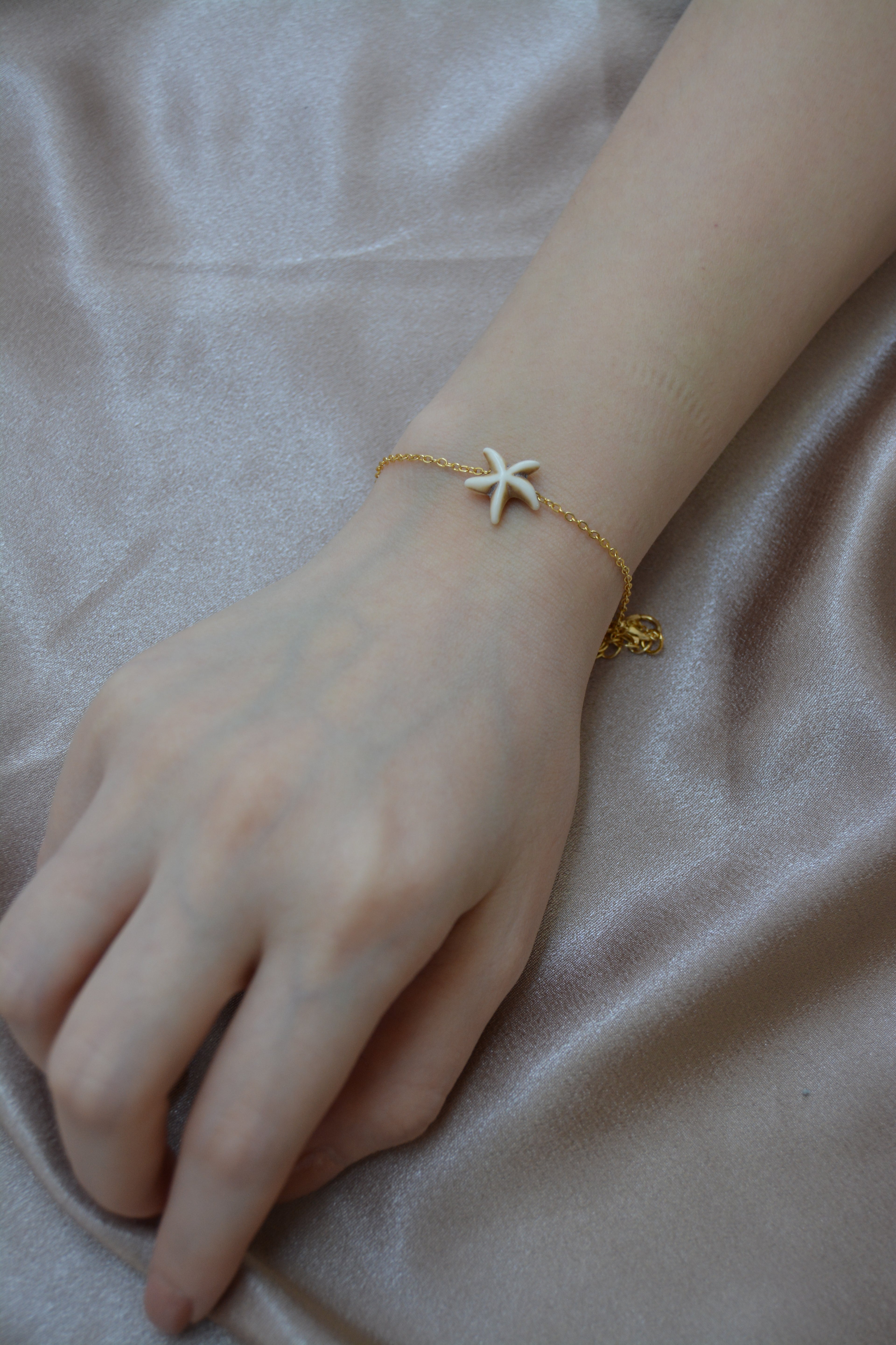 Kadın Deniz Yıldızı Detay Bileklik