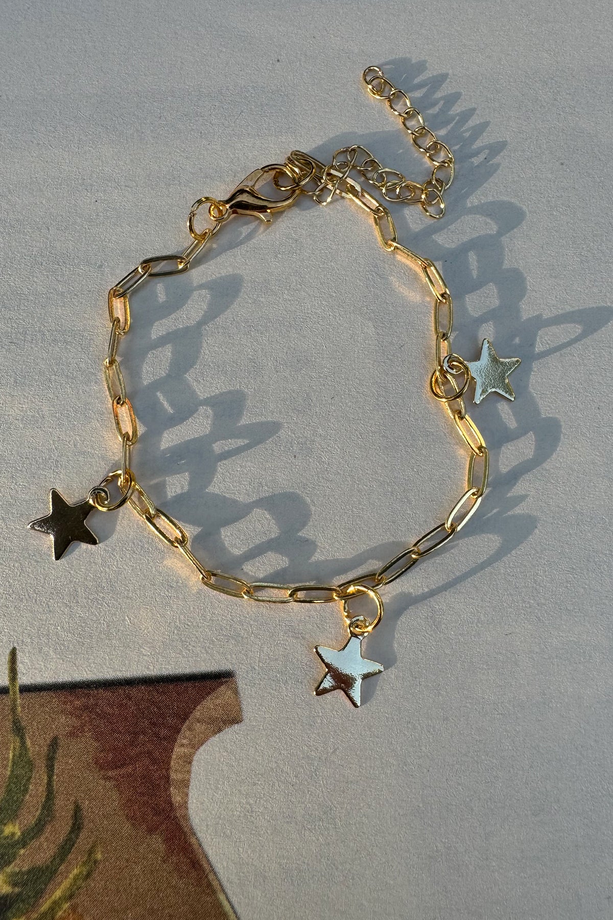 Kadın Yıldız Detay Zarif Bileklik