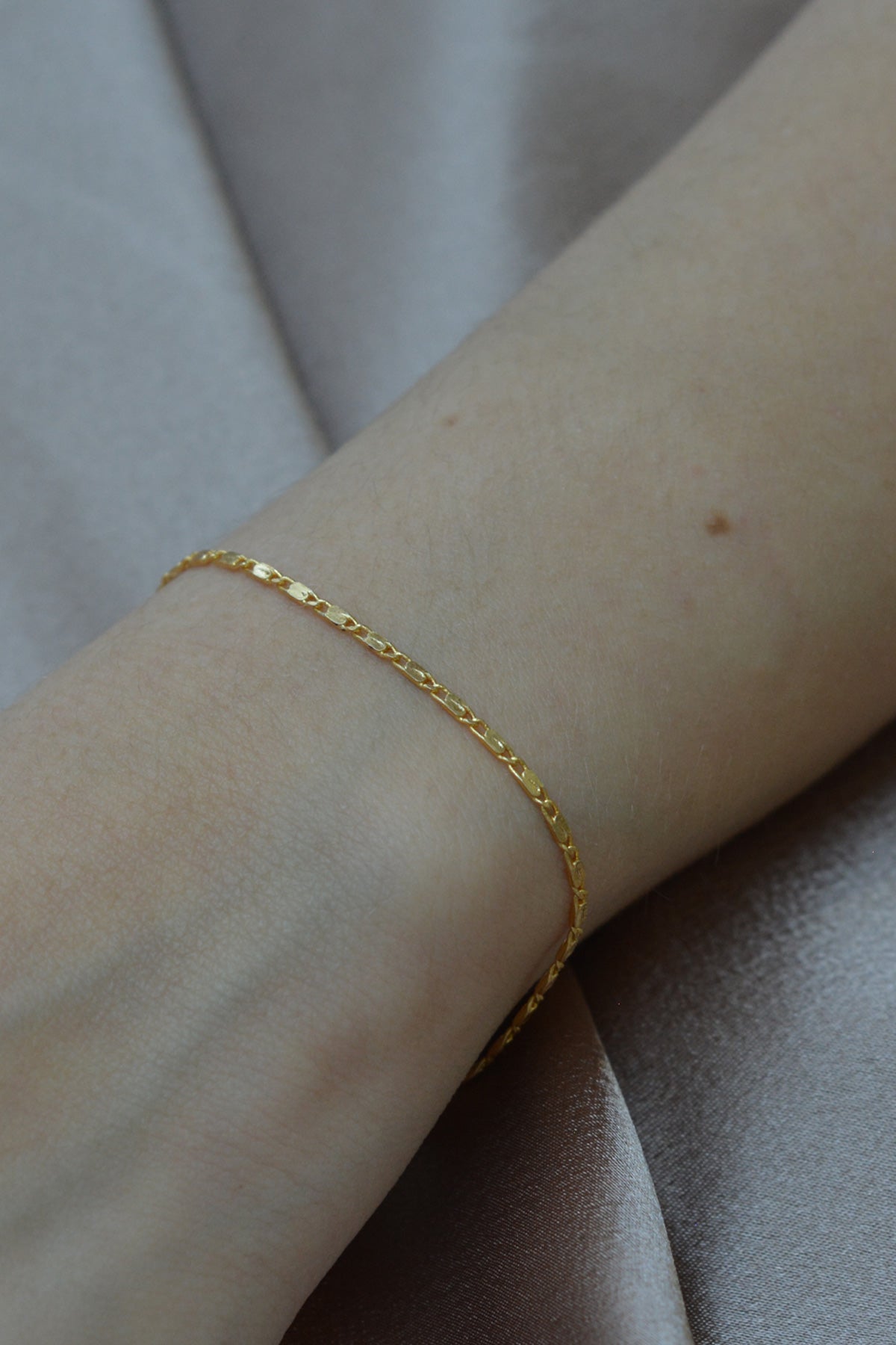 Kadın Zarif İnce Zincir Bileklik