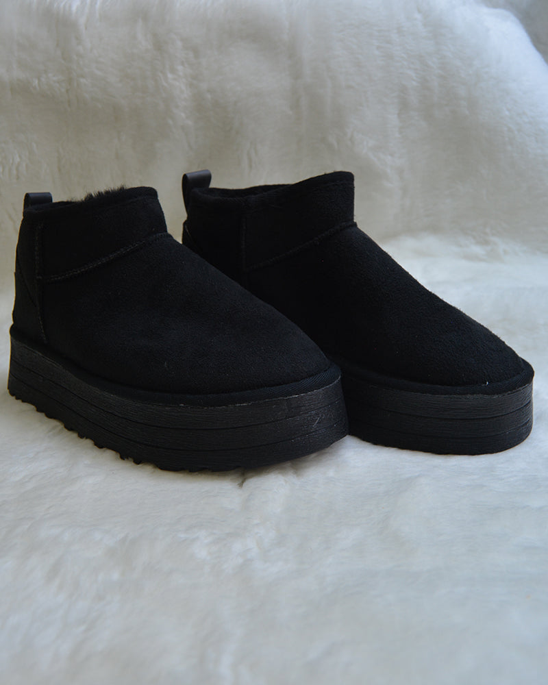 Kadın Siyah Yüksek Bot