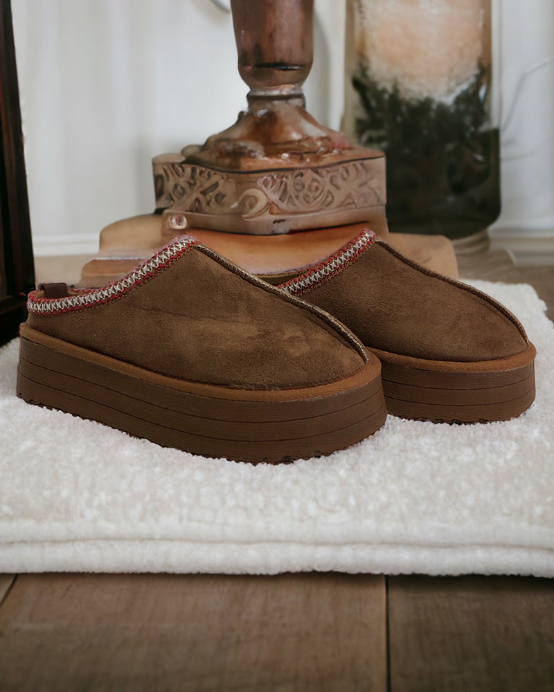 Kadın Taba Şeritli Terlik